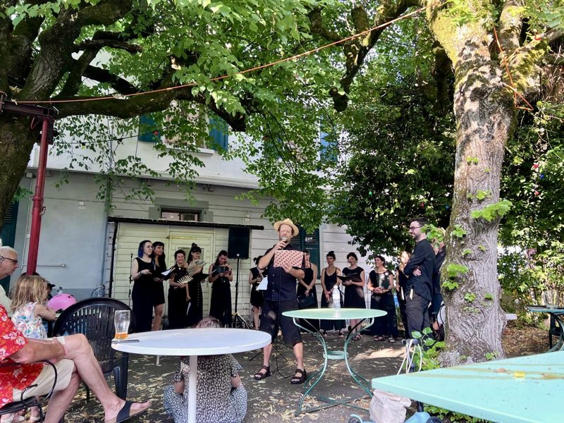 Concert en plein air de l'ensemble Murmuration